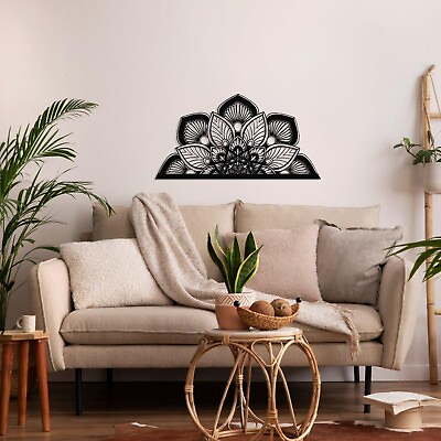#ad Mandala Metal Wall Art Metal Wall Decor Home Decor Wall Hangings Yoga Gifts $159.90