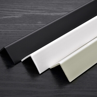 #ad Self adhesive PVC Angle Corner 90 Degree Trim Protection Edge Strip Home Wall $9.99