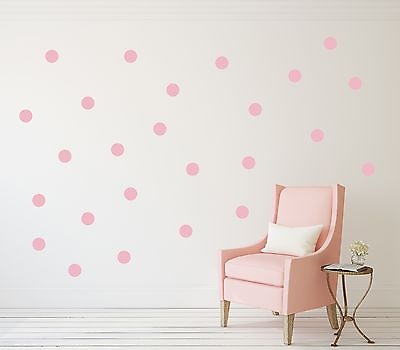 #ad #ad Polka Dots Wall Decals Vinyl Round Circle Art Nursery Set Wall Art Vinyl Sticker $24.95