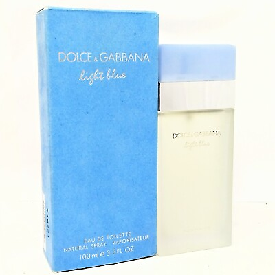 #ad Dolce amp; Gabbana Light Blue 3.3 oz 100mL EDT for Women Brand New and Sealed $32.49