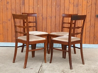 #ad Dining Room Chairs Art Deco 4x Bauhaus Old amp; Antique Upholstered 30er $285.75