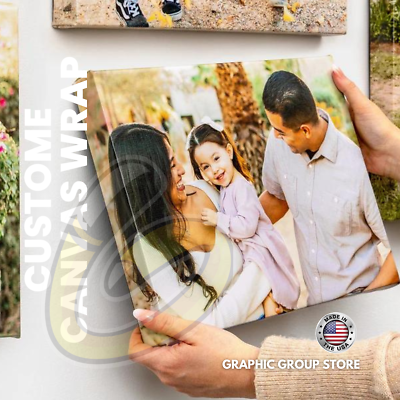 #ad Customized Canvas Print Using Your Own Photos with Framed $130.00