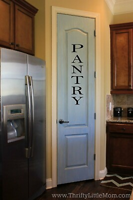 #ad Pantry Vertical Wall Vinyl Decal Sticker Kitchen Door Wall Art Housewares $19.00