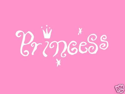 #ad #ad PRINCESS Crown Girls Kids Bedroom VInyl Wall Art Decal Baby Nursery Home Decor $12.35