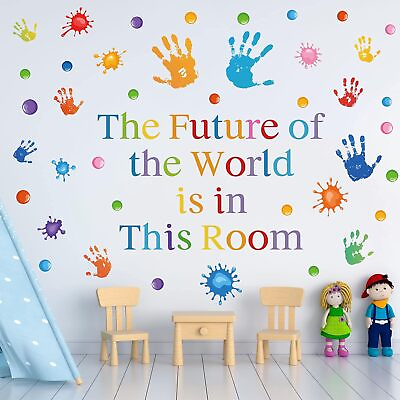 #ad Wall Stickers Letter Wall Sticker Quote Alphabet Removable Wall Decals Positive $28.98