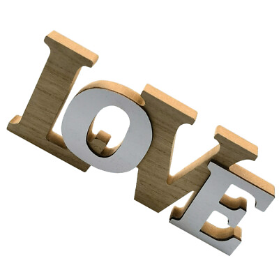#ad Love Decor Wooden Letters for Wall Home Decor $10.10