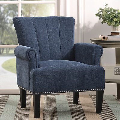 #ad Modern Accent Chairs Armchair Comfy Single Sofa Lounge Armchair for Living Room $234.99