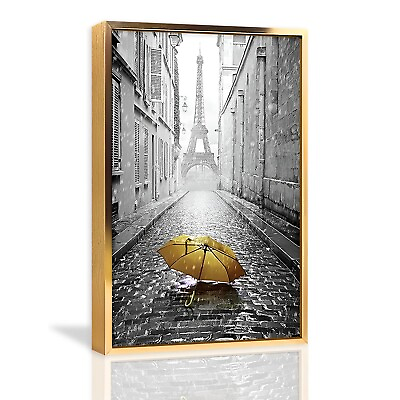 #ad #ad Canvas Prints Wall Art For Home and Office Wall Decoration Yellow Umbrella An... $196.19