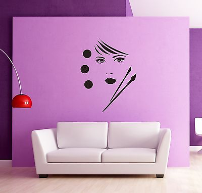 #ad Wall Stickers Girl Woman Female Painting Modern Decor for Living Room z1291 $29.99