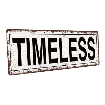 #ad Timeless Metal Sign; Wall Decor for Home and Office $19.99