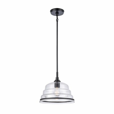 #ad 1 Light Pendant In Art Deco Style 10 Inches Tall and 11 Inches Wide Pendants $355.64