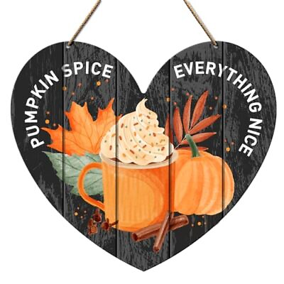 #ad Fall Wall Door Sign Decor Fall Pumpkin Decoration for Home Kitchen Dining Roo... $19.25