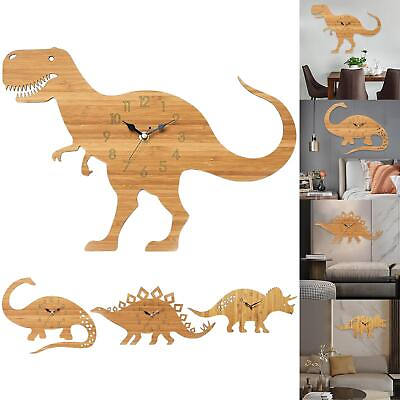#ad Dinosaur Wall Living Room Hotel Decor Clocks $19.64