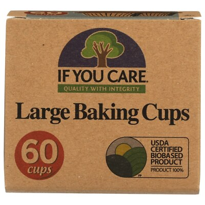 #ad If You Care Large Baking Cups 60 Ct $7.22