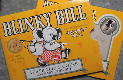 #ad Australia 2009 Baby RAM 6 Coin MINT coin Set inc Dorothy Wall Dollar UNC AU $54.95