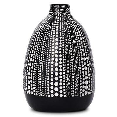 #ad #ad Modern Vase for Home Decor Black and White Vase for Living Room Bedroom Offi... $50.10