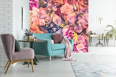 #ad 3D Blooming Color Garden 65 Wall Paper Wall Print Decal Wall Deco Indoor Murals $249.99
