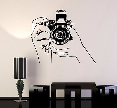 #ad Vinyl Wall Stickers Photo Photography Photograph Journalist Decal 185ig $69.99