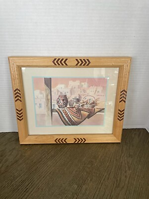 #ad Southwest Style Small Art Print Framed $14.99