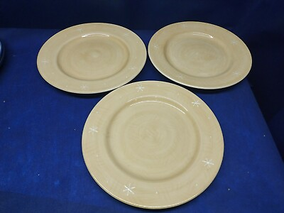 #ad Target Home Northwoods Collection Set 3 Dinner Plates Circa: 2002 Retired $14.99