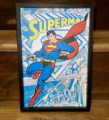 #ad DC Pop Creations Superman Wall Decor 3D Portrait 12x8quot; $10.00