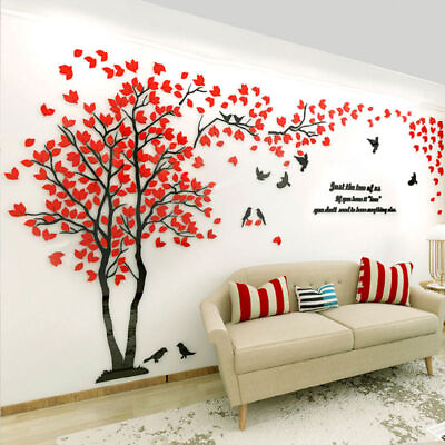 #ad #ad 3D Flower Tree Home Room Art Decor DIY Wall Sticker Removable Decal Vinyl Mural $24.90