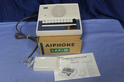 #ad AIPHONE LAF 10 Desk Top Wall Master for up to 10 Stations made in Japan NOS $159.95