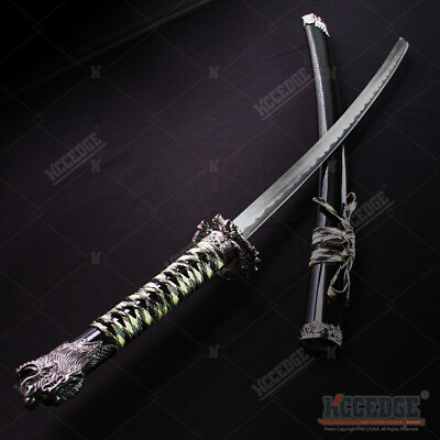 41.5quot; Dragon Samurai Katana Sword Carbon Steel Blade Bushido Shinken Ninja Sword $43.41