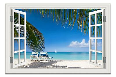#ad Ocean Wall Art Decor for Living Room Large Beach Canvas Picture for Wall Wind... $209.28