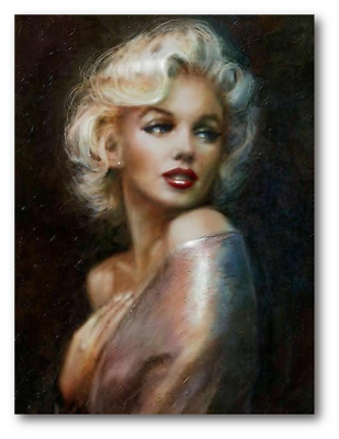 #ad Marilyn Monroe 5D Picture Diamond Painting Kit Embroidery Rhinestone DIY Art $11.82