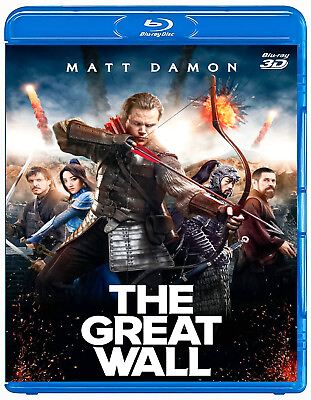 #ad The Great Wall 3D Blu Ray Region Free Disc Only Free Shipping $10.99