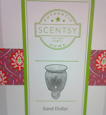 #ad Scentsy Sand Dollar Wall Plug In Electric Wax Warmer Night Light $17.99
