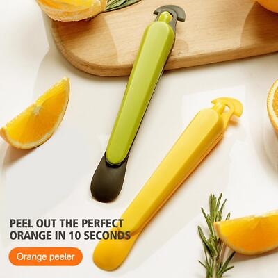#ad #ad Kitchen Fruit Peeling Tool Multifunctional Orange Peeling Tool Plastic Peeler $1.83