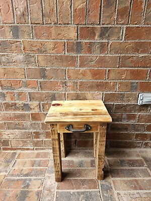 #ad Rustic Farmhouse Vintage Style Wood Entry Table Console $150.00