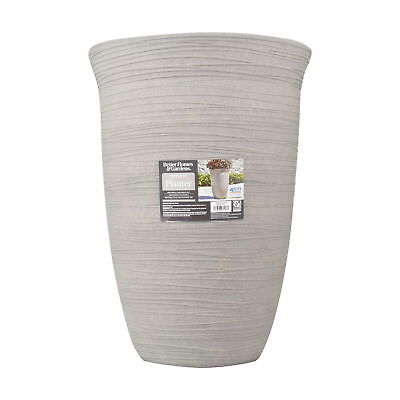 #ad #ad 15quot; Wide Round Resin Vase Modern Vase for Home Decor Flower Vase Lightweight $24.17