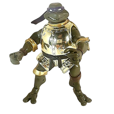 2004 Mirage Studio Toys Ninja Turtle TMNT Donatello Gold Armor Action Figure $9.45