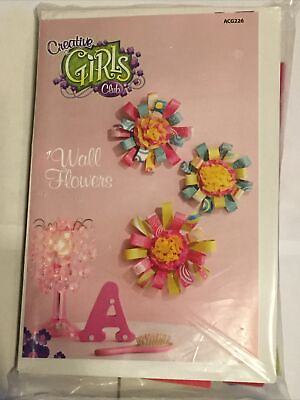 Annie’s Creative Girls Club Wall Flowers Art Kit $9.99