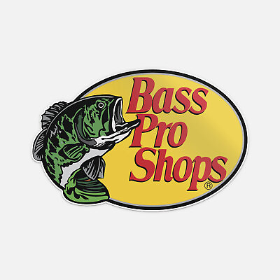 #ad Bass Pro Shops Fishing Sticker Vinyl Car Bumper Decal $3.84
