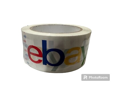 #ad 🔥1 Roll Ebay Branded Packing Tape COLOR 2” x 75” Yard Thick FREE SHIPPING $5.50