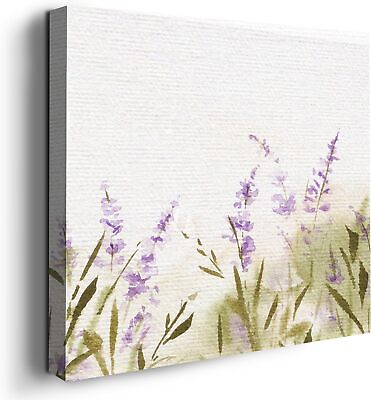 #ad Watercolor Flower Wall Canvas Decor Themed HD Printed amp; Wooden Framed Wall Art $59.99