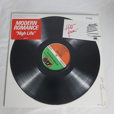 #ad #ad Modern Romance High Life PROMO SINGLE Vinyl Record Album $4.62