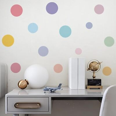 #ad #ad Wall Stickers amp; Murals Polka Dots Wall Decals Peel and Stick 10 Sheets of Wal... $20.61