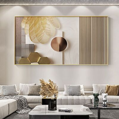 Wall Canvas Printings Art Modern Minimalist Abstract Pictures Living Room Decor $35.89