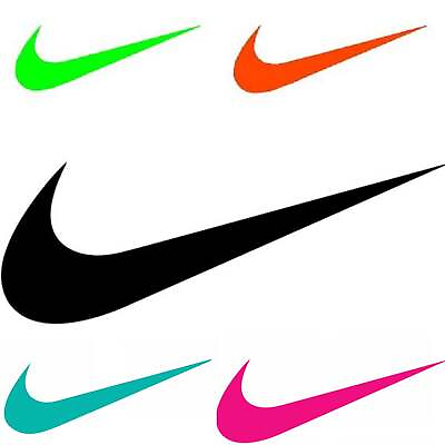 #ad Nike Swoosh Decal Logo Sticker $3.50