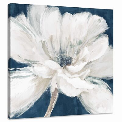 #ad Bathroom Wall Art White Floral Pictures Abstract Flower 12 €x12 €œ White Flo... $14.67