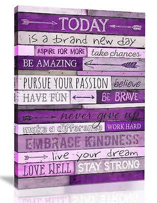 #ad Inspirational Wall Art with Office Wall Decor for Bedroom Teen Girl Wall Pict... $30.62