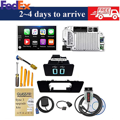 #ad Factory SYNC 2 to SYNC 3 Upgrade Kit 3.4 Fit for Ford Sync3 APIM Module Carplay $414.99