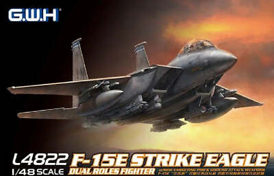 #ad #ad Great Wall Hobby L4822 1 48 Scale F 15E Strike Eagle Dual Roles Fighter $108.00