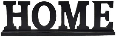 #ad Rustic Wood Home Sign for Home Decor Decorative Wooden Cutout Word Decor $20.95