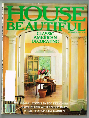 #ad House Beautiful Home Decor Magazine 1 Issue October 1982 Classic American $14.44
